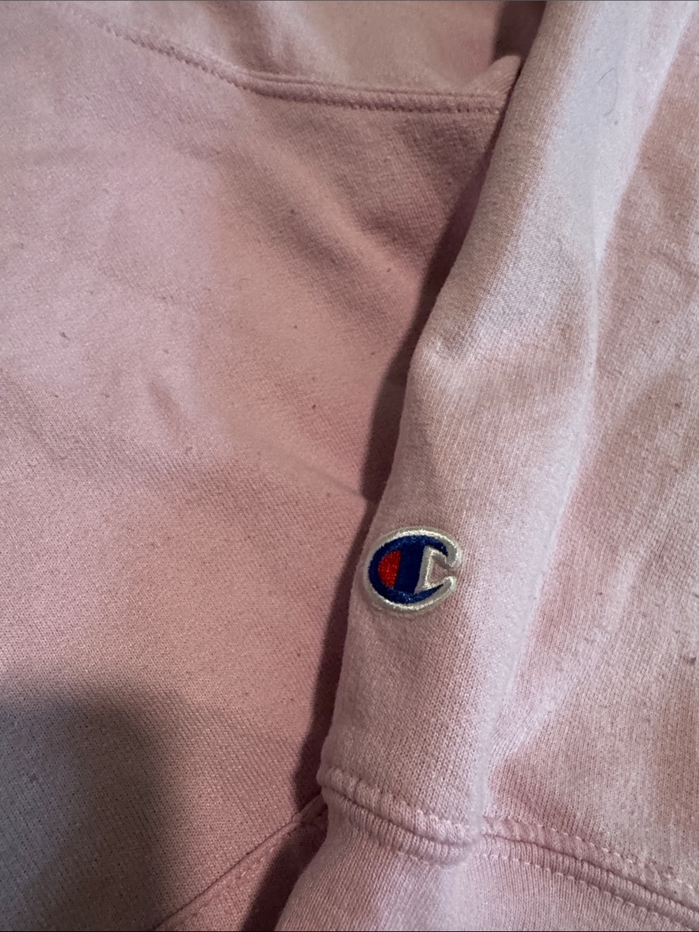 pink Champion hoodie sweatshirt - Picture 2 of 5